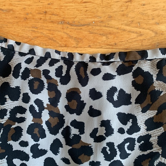 Women’s leopard print flared hi-low size 12 skirt from Nyguard collection - Picture 6 of 9